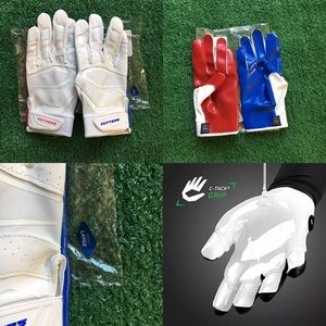 NEW CUTTERS REV PRO 3.0 WR FOOTBALL GLOVES LARGE